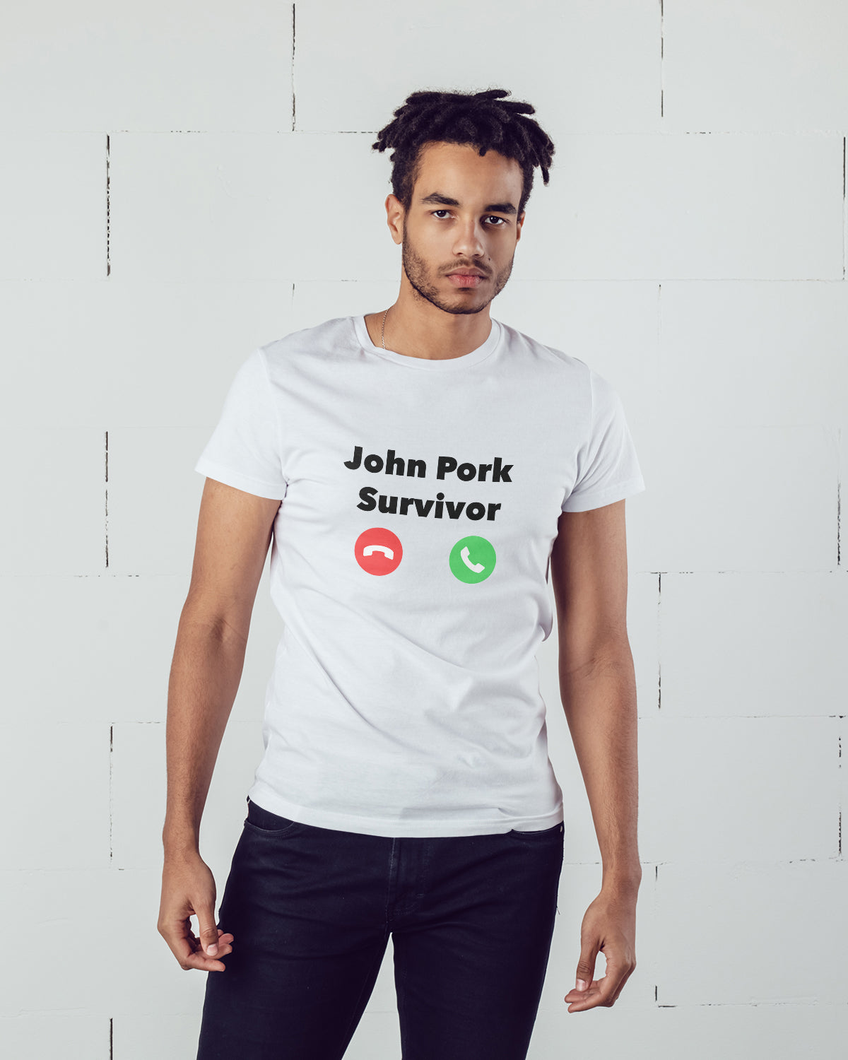 John Pork Is Calling Shirt Long Sleeve T-Shirt